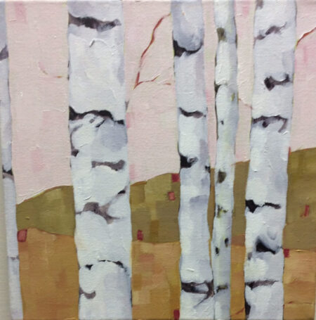 birch study pink Beth Munro