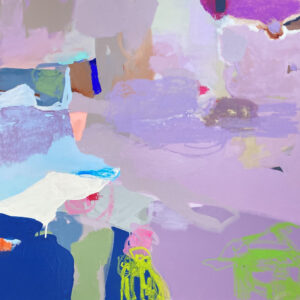 Pretty in Purple- Sandra Morgan Interiors and Art Privé Gallery - Chrissy Mantzuranis